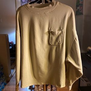 Avocado Green Long Sleeves Shirt